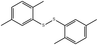 di(2,5-xylyl) disulphide  Struktur