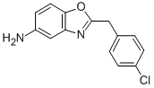 2-(4-CHLORO-BENZYL)-BENZOOXAZOL-5-YLAMINE Struktur