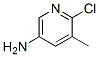 2-Chloro-3-Methyl-5-Aminopyridine Struktur