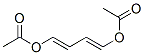 1,3-Butadiene-1,4-diol, diacetate Struktur