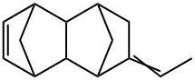 2-Ethylidene-1,2,3,4,4a,5,8,8a-octahydro-1,4:5,8-dimethanonaphthalene Struktur