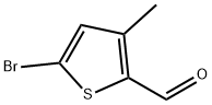 5-BROMO-3-METHYLTHIOPHENE-2-CARBALDEHYDE Struktur