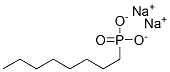 disodium octylphosphonate Struktur