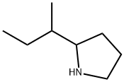 2-(1-Methylpropyl)-pyrrolidine Struktur