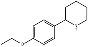 Piperidine, 2-(4-ethoxyphenyl)- (9CI) Struktur