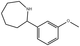 2-(3-METHOXY-PHENYL)-AZEPANE Struktur