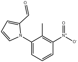 1-(2-METHYL-3-NITROPHENYL)-1H-PYRROLE-2-CARBALDEHYDE Struktur