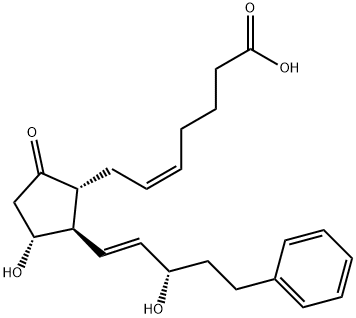 17-PHENYL TRINOR PROSTAGLANDIN E2 Struktur