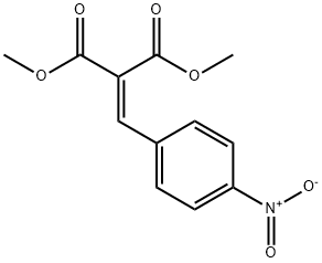 DIMETHYL (4-NITROBENZYLIDENE)MALONATE Struktur