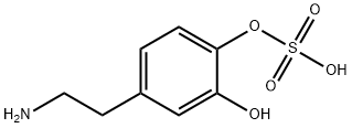 dopamine 4-O-sulfate Struktur