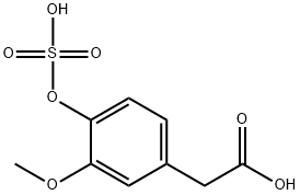 Homovanillic Acid Sulfate Struktur