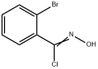 2-BROMO-N-HYDROXYBENZENECARBOXYMIDOYL CHLORIDE Struktur