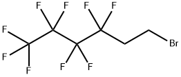 1H,1H,2H,2H-PERFLUOROHEXYL BROMIDE Struktur