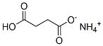 Butanedioic acid, monoammonium salt Struktur