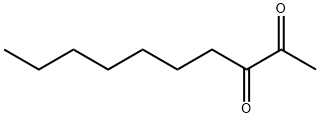 2,3-Decanedione Struktur