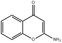 2-Amino-4H-1-benzopyran-4-one Struktur