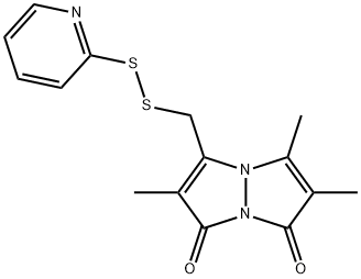 (2-Pyridyl)dithiobimane Struktur