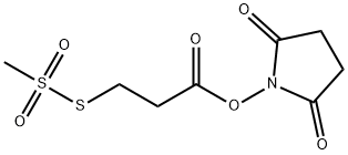 N-Succinimidyloxycarbonylethyl Methanethiosulfonate Struktur