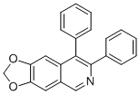 7,8-DIPHENYL-[1,3]DIOXOLO[4,5-G]ISOQUINOLINE Struktur