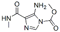 1H-Imidazole-1-carboxylicacid,5-amino-4-[(methylamino)carbonyl]-,methyl Struktur