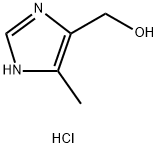 4-Methyl-5-imidazolemethanol hydrochloride Struktur