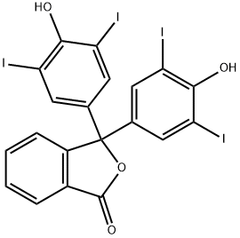 TETRAIODOPHENOLPHTHALEIN Struktur