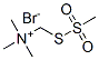 [1-(TRIMETHYLAMMONIUM)METHYL] METHANETHIOSULFONATE BROMIDE Struktur