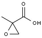 2-Methyloxirane-2-carboxylic acid, 38649-35-3, 結構式