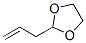 1,3-Dioxolane, 2-(2-propenyl)- Struktur