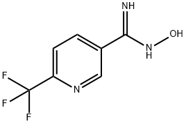 6-(TRIFLUOROMETHYL)PYRIDINE-3-AMIDOXIME
 Struktur