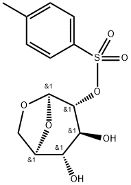 1,6-Anhydro-2-O-p-toluenesulfonyl-b-D-glucopyranose Struktur