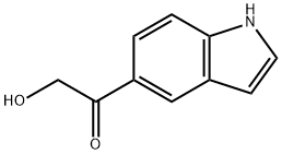 Ethanone, 2-hydroxy-1-(1H-indol-5-yl)- Struktur