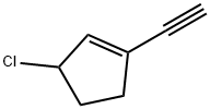 Cyclopentene, 3-chloro-1-ethynyl- (9CI) Struktur