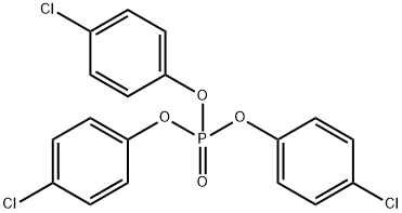 tris(4-chlorophenyl) phosphate Struktur