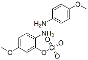 o-Dianisidine·2perchlorate Struktur