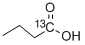 BUTYRIC-1-13C ACID Struktur