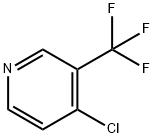 4-CHLORO-3-TRIFLUOROMETHYLPYRIDINE Struktur