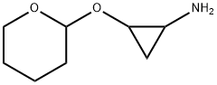 Cyclopropanamine, 2-[(tetrahydro-2H-pyran-2-yl)oxy]- (9CI) Struktur