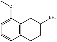 8-甲氧基-1,2,3,4-四氫萘-2-胺, 3880-77-1, 結(jié)構(gòu)式