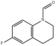 1(2H)-QUINOLINECARBOXALDEHYDE, 6-FLUORO-3,4-DIHYDRO- Struktur