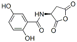 Benzamide, 2,5-dihydroxy-N-[(3S)-tetrahydro-2,5-dioxo-3-furanyl]- (9CI) Struktur