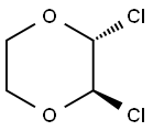 TRANS-2,3-DICHLORO-1,4-DIOXANE Struktur