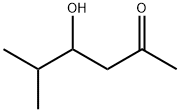 4-Hydroxy-5-methyl-2-hexanone Struktur