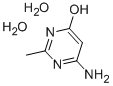 4-AMINO-6-HYDROXY-2-METHYLPYRIMIDINE DIHYDRATE Struktur