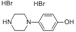 4-PIPERAZINOPHENOL DIHYDROBROMIDE Struktur