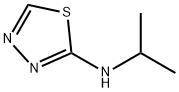 1,3,4-Thiadiazol-2-amine,  N-(1-methylethyl)- Struktur