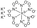 POTASSIUM HEXANITROIRIDATE(III) Struktur