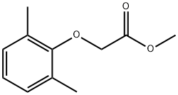 Acetic acid, 2-(2,6-dimethylphenoxy)-, methyl ester Struktur