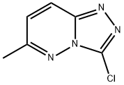 3-chloro-6-methyl-[1,2,4]triazolo[4,3-b]pyridazine Struktur