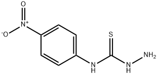 4-(4-NITROPHENYL)-3-THIOSEMICARBAZIDE Struktur